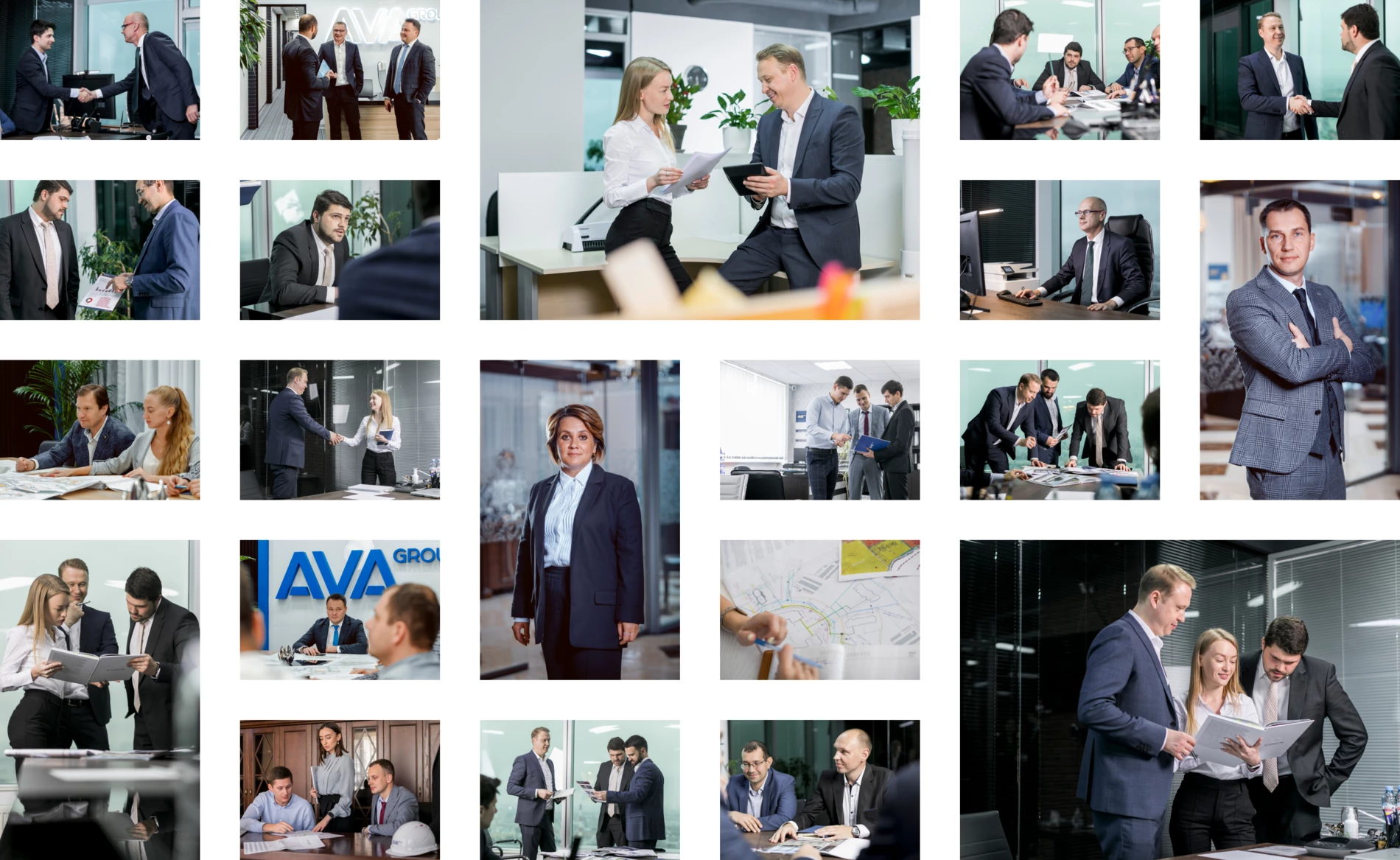 AVA Group Corporate Website Design And Development | Vide Infra | Vide ...