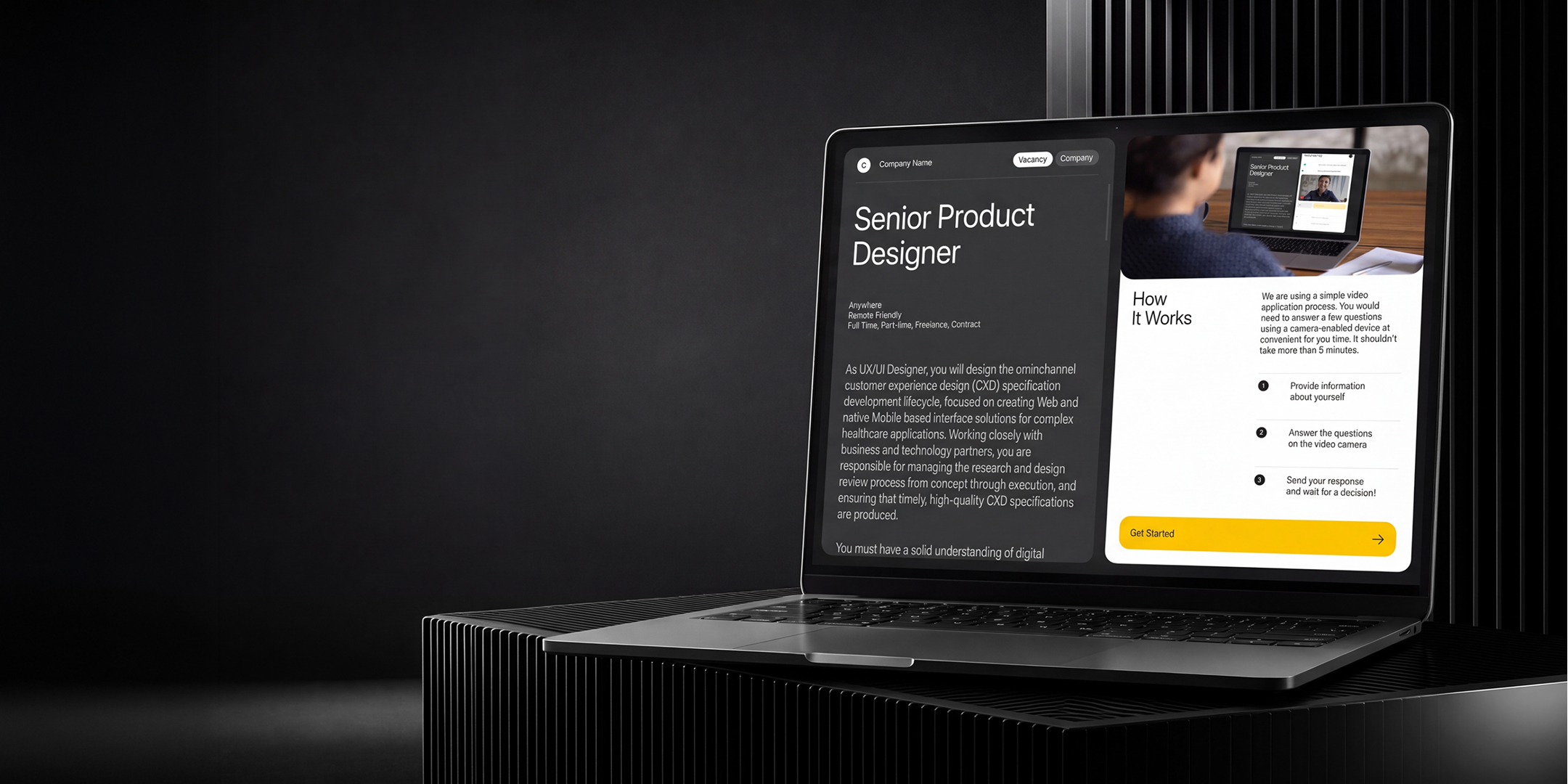 AI Candidate Screening on a One-Way Video Interview Platform | Vide Infra